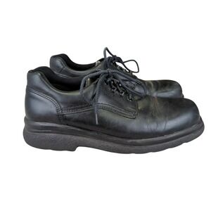 Red Wing 8618‎ 10.5 D Black Leather Oxford Work Shoes Mens Slip Resistant